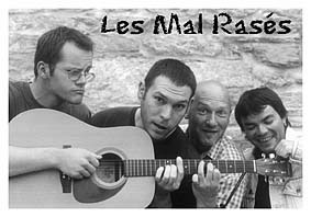 carte postale de Les Mal Rasés