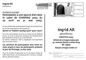 carte postale de Ingrid Ar